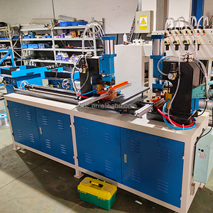 2024 New <span class=keywords><strong>Wire</strong></span> Rod Máy hàn đôi-đầu t Máy hàn có thể làm cho pet hộ Lan Tôn sóng thép không gỉ khung lưới - Product Image 5