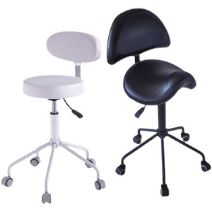 Tabouret pivotant réglable moderne Mason avec roulettes, cadre en métal, selle, <span class=keywords><strong>chaise</strong></span> <span class=keywords><strong>de</strong></span> <span class=keywords><strong>bar</strong></span> mobile pour salon - Product Image 1