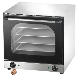 Oven konveksi besi tahan karat komersial untuk oven konveksi roti elektrik konveksi roti untuk bisnis