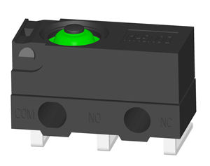 Interruptor MT5 SPDT IP67, Nuevo Diseño a Prueba de Polvo, Subminiatura, Micro, 5A 250VAC, Plástico y Metal, 1.000.000 Ciclos de Vida Mecánica - Product Image 2