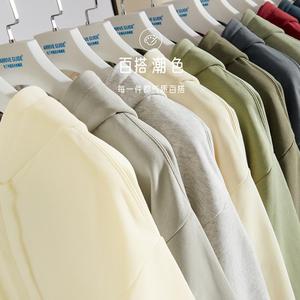 Oversized Zip-Up Hoodie Ultra-Soft Plush Fabric Daily Casual Wear 360gsm - Product Image 2