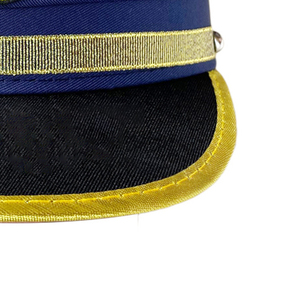 Chapeau <span class=keywords><strong>de</strong></span> police pour enfants bleu marine maison <span class=keywords><strong>de</strong></span> jeu pour enfants chapeau d'<span class=keywords><strong>officier</strong></span> accessoires Cosplay pour la performance sur scène et la fête d'Halloween - Product Image 4