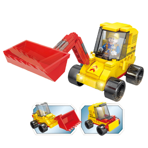 جديد <span class=keywords><strong>3</strong></span> في 1 كارتون سيارة تجميع ديي بناء حفارة oy نموذج لعبة للأطفال - Product Image 2