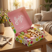 Boîte d'emballage de fruits personnalisée, boîte d'expédition en forme d'avion, adaptée pour l'emballage de boîtes cadeaux de biscuits, de bonbons et de pâtisseries