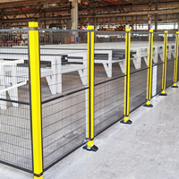Valla de seguridad para robot de metal, nuevo sistema, protección de red de aislamiento de seguridad para Taller y valla de riel de almacén