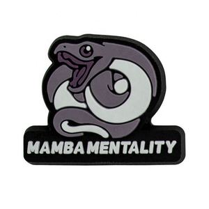Badge d'épingle de revers scolaire 3D magnétique personnalisé en PVC, avec logo en caoutchouc gaufré, décoration à sequins, étiquette en silicone, finition sans nickel - Product Image 2