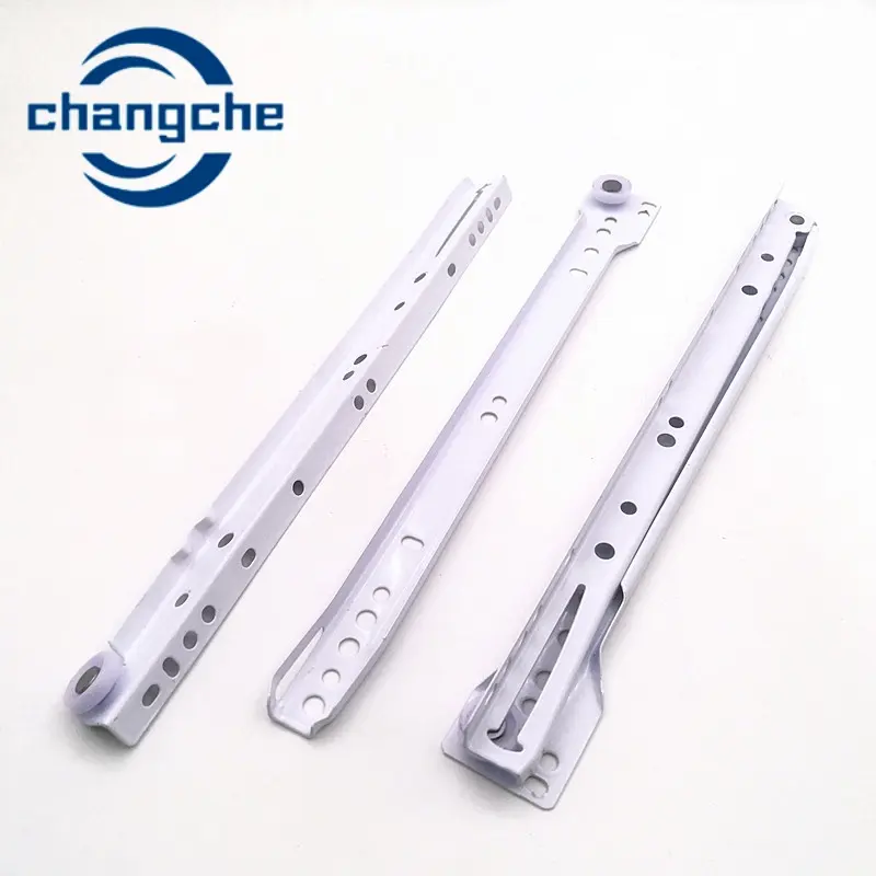 ChangChe usine glissière de tiroir à montage inférieur de haute qualité meubles FGV glissière de tiroir à revêtement en poudre