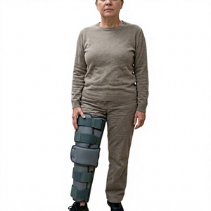 Soporte de Rodilla Ajustable ORTHOWRAP con Cierre de Gancho y Bucle para Rehabilitación Postoperatoria, Soporte de Pierna y Asistencia para Caminar - Product Image 6