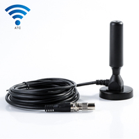 Antena de TV Digital para Interiores de Alta Ganancia 25Dbi con Amplificador DAS para Canales Gratuitos HDTV