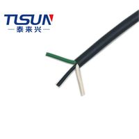 Cable de Alimentación Estándar Estadounidense Modelo SE, 3 Núcleos, 18AWG, Revestimiento de TPE, Resistencia a la Temperatura 105 ℃