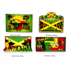 Hand-painted Jamaica <strong>Flag</strong> Stoneware Spoon Rest Jamaican <strong>Rasta</strong> Ceramic Spoon Reggae One Love Jamaica Souvenir Gifts - Product Image 6