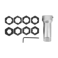 Kit de réparation de filetage de haute qualité série d'outils matériels 10 pièces d'outils de réparation de filetage d'arbre d'entraînement pour M20 M22 M24