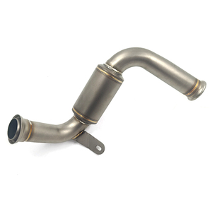 Sistema de Escape para motocicleta, <span class=keywords><strong>KTM</strong></span> <span class=keywords><strong>125</strong></span> medio modificado para tubo de conexión, 250, 390, RC390, 2017, 2018, 2019, <span class=keywords><strong>2020</strong></span> - Product Image 6