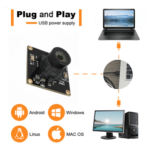 8MP 4K Starlight Sensor Imx415 CMOS Ultra-Low-Light USB UVC Kameramodul SDK für Menschliche Bewegungsverfolgung, Gesichtserkennung - Product Image 5
