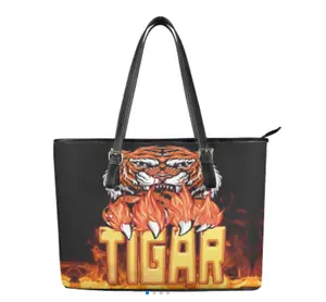 2023 Großhandel Fabrik preis maßge schneiderte Tier Tiger gedruckt trend ige billige Taschen Frauen Handtaschen Damen Umhängetasche für Damen