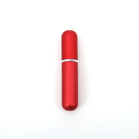 Vente chaude, flacon diffuseur de parfum en aluminium et verre transparent de haute qualité, personnalisé, 5 ml, surface givrée en PP