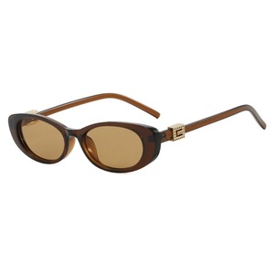Lunettes de soleil ovales à monture intégrale UV400, mode unisexe, protection solaire adulte 2025 - Product Image 4