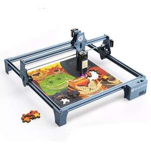 Máquina de Corte Láser <span class=keywords><strong>Sculpfun</strong></span> <span class=keywords><strong>S10</strong></span> -10W para Cortar Protectores de Pantalla de Vidrio Templado para Teléfonos Móviles - Product Image 1