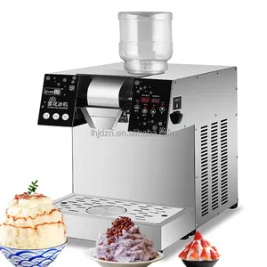 Commercial Outdoor Snow Flake Ice Maker Automatically Air Water Cooling Electric Ice Shaver Snow Ice Cream Machine