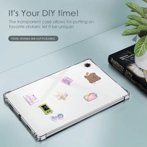 Rõ ràng trong suốt trường hợp đối với Samsung Galaxy Tab <span class=keywords><strong>A9</strong></span> + cộng với 11x210x216x218 mềm mỏng chống sốc TPU bảo vệ Bìa - Product Image 4