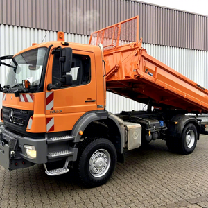 Camion benne basculante d'occasion Mercedes-Benz Axor 1833 4x4 de 2008, direction à gauche, diesel, pour travaux de construction et minier - Product Image 1