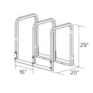 4 Bicycle rack diy quantity custom stationary bike floor stand - Product Image 3