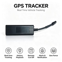 Traceur GPS professionnel 2G TK003 pour véhicules de transport de passagers avec alarme de survitesse