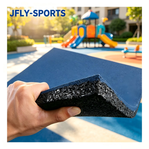 Baldosas de Caucho para Pisos JFLY-SPORTS de 20 mm y 50 mm de Grosor, Absorción de Impactos, Uso Interior y Exterior, Multideportivo - Product Image 1