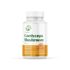 Cápsulas de Cordyceps OEM ODM - Ricas en Alfa Glucano, Apoyo Energético y de Resistencia, Apoyo a la Salud Inmunológica y Digestiva, Veganas, Sin OMG - Product Image 1