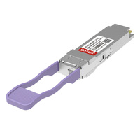 Módulo Transceptor Óptico 100GBASE-BX20-U QSFP28 BiDi 4 X 25G NRZ 1280nm-TX/1310nm-RX 20km Simplex LC/UPC SMF para Centro de Datos
