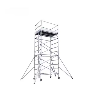 Andamio Móvil de Aleación de Aluminio de Alta Calidad, Torre de Andamio de 2.5 m, 5 m, 10 m, 15 m de Altura para Uso en Construcción - Product Image 1