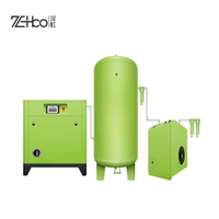 200 L 300 L 400 L 500 L Compresseur d'air industriel électrique rotatif à vis Compresseur d'air intégré 4 en 1 Sécheur d'air combiné