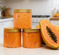 Savon Artisanal Papaye Éclaircissant Anti-Acné et Blanchissant pour le Visage, Marque Privée, Savon Molato Éclaircissant