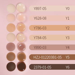 Matériau de qualité médicale sans colle auto-adhésif 8 10cm Silicone Nipple Cover Breast Pasties avec pochette en silicone dur - Product Image 6