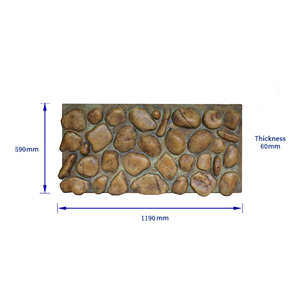 Panneau mural en pierre de <span class=keywords><strong>polystyrène</strong></span> NEU facile à installer feuilles de maison légères à vendre cloison extérieure mousse de polyuréthane dur PU - Product Image 1