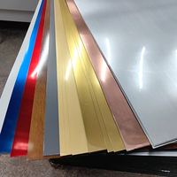 Plaques en plastique ABS bicolores gravées au laser, aspect acier brossé argent et noir, pour badges nominatifs personnalisés, logos et projets DIY