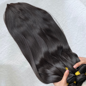 Cabello Indio Virgen Crudo al por Mayor |   Extensiones de Cabello Remy de Lujo Sin Procesar, Trama Doble a Máquina |   Precios Directos de Fábrica - Product Image 6