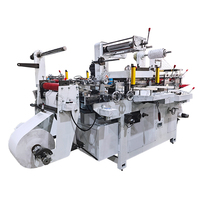 Machine de découpe à plat rouleau à rouleau machine de découpe et de décapage automatique pour étiquette de marquage à chaud étiquette vierge