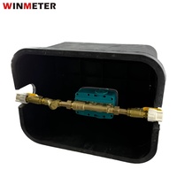Boîtier de compteur d'eau verrouillable souterrain à protection maximale pour zones à haute sécurité