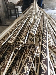 Molduras de Madera Blancas Semirredondas de Alta Calidad, Prensadas en Caliente, para el Mercado Indio - Product Image 1