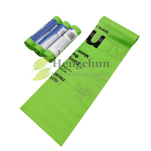 Sac poubelle biodégradable vert 100% amidon de maïs pour la maison - Product Image 2