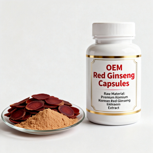Kırmızı <span class=keywords><strong>Ginseng</strong></span> Kapsülleri, Yüksek Kaliteli Erkek Performans Arttırıcı Kore Kırmızı <span class=keywords><strong>Ginseng</strong></span> Ekstresi Tozu Erkek ve Kadın 60 OEM/ODM Spot Satışları - Product Image 4