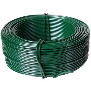 Siyah tavlama tel demir çubuk bağlama galvanizli/fabrika fiyat Pvc kaplı demir tel