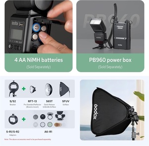 GODOX แฟลชกล้อง TT520III สปีดไลท์พร้อม GN33ตัวส่งสัญญาณทริกเกอร์ไร้สาย RT-16เข้ากันได้กับ C/<span class=keywords><strong>S</strong></span>/N/F/O/<span class=keywords><strong>P</strong></span> - Product Image 3