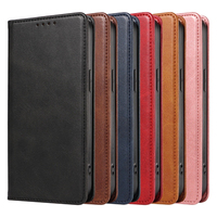 Funda Tipo Cartera de Cuero PU Premium para Samsung S24 Ultra - Funda con Soporte para Teléfono, Ranuras para Tarjetas, Cierre Magnético y Protección Contra Impactos