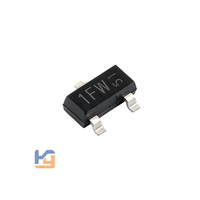 Transistor NPN SMD BC847B SOT-23, amplificateur de petit signal, interrupteur général, composant électronique bipolaire, original en stock