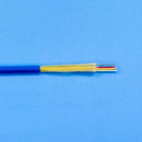 Câble de branchement rond 3,0 mm 1 fibre autoportant FTTH G657A G657B3 LSZH TPU Câble à fibre optique GJFJH Fibra Drop Tipo Redonda