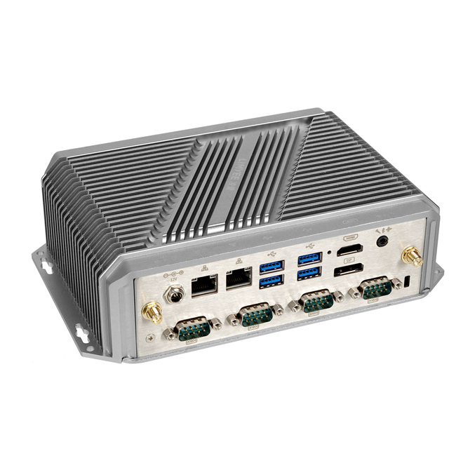 New ZEROONE Fanless Mini PC Embedded Industrial Rugged Design Intel X86 Single Board Computer DDR4 COM Port LAN Windows 10 16GB