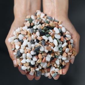 Terrazzo Colorato, Pietra Lavata, Ciottoli per Pavimentazione, Materiali Aggregati, Pietra di Riso, per Paesaggistica, Bagno, Scuola, Esterni - Product Image 3