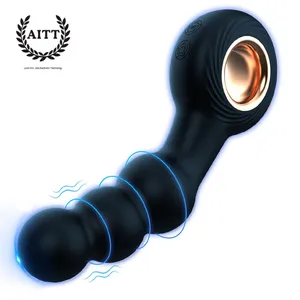 Mainan seks Pria & Wanita g-spot Stick pemijat dengan cincin manik <span class=keywords><strong>Anal</strong></span> & Court pelatihan seks Masturbator steker <span class=keywords><strong>Anal</strong></span> mainan seks - Product Image 6